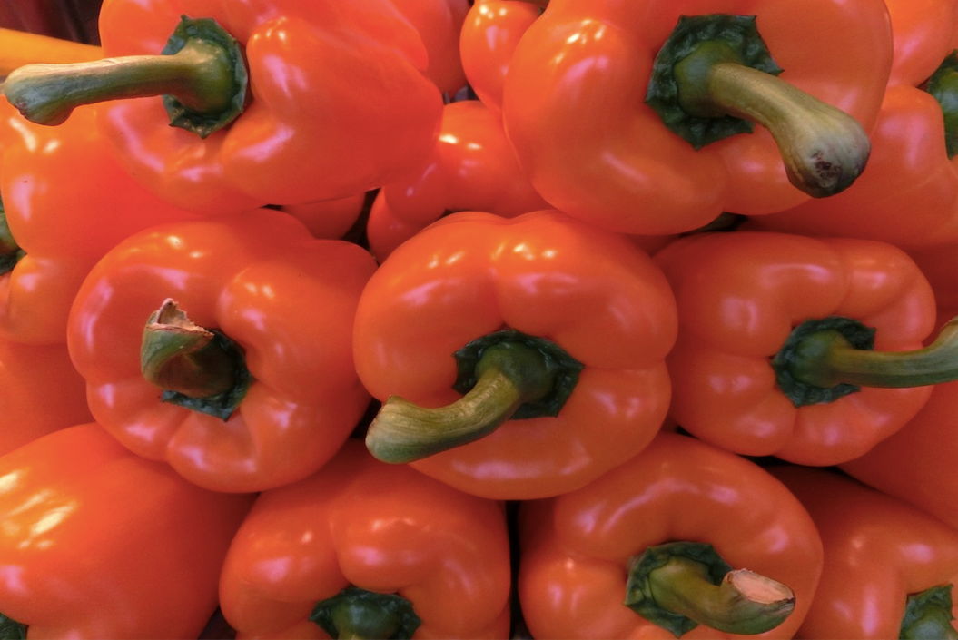 Orange Bell Peppers (2 count)